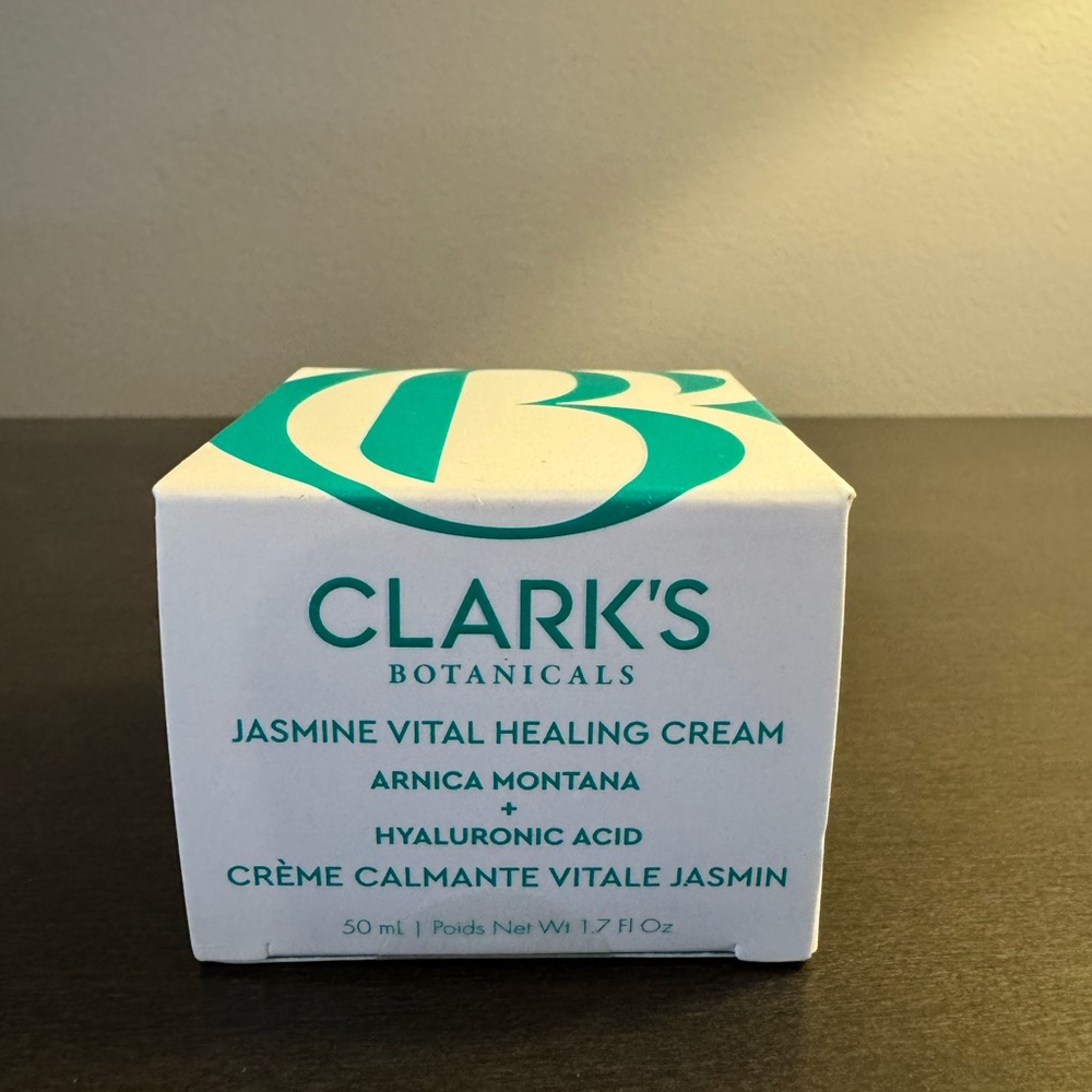 Clark’s Botanicals Jasmine Vital Cream 50 ml 1.7 oz Full Size NIB Sealed